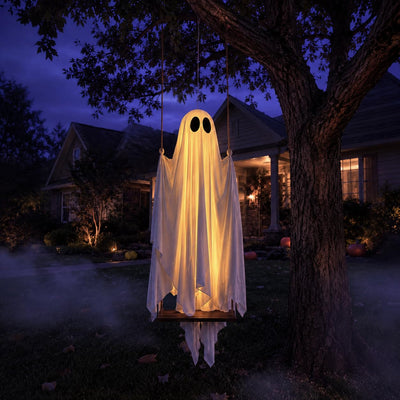 Swinging LED Ghost