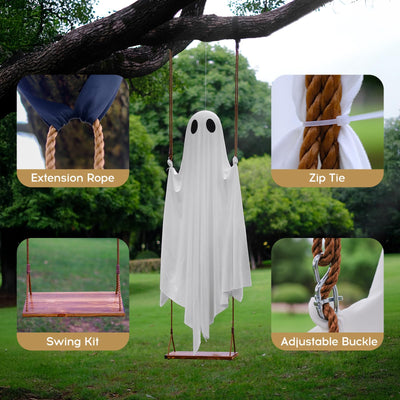 Swinging LED Ghost